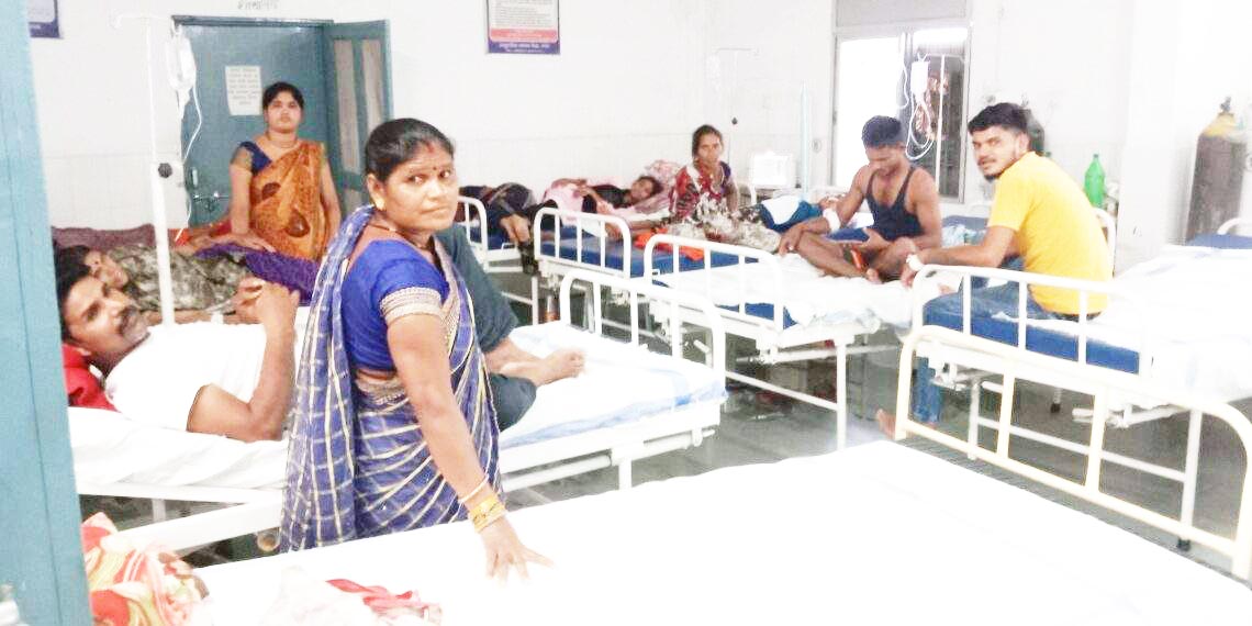 गर्मी बढ़ते ही अस्पताल में बढ़े मरीज 