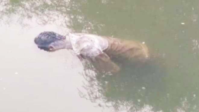 लापता युवक का शव खैरी नदी में मिला