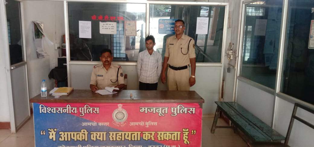 चाकू दिखाकर गाली-गलौज व धमकी, आरोपी गिरफ्तार