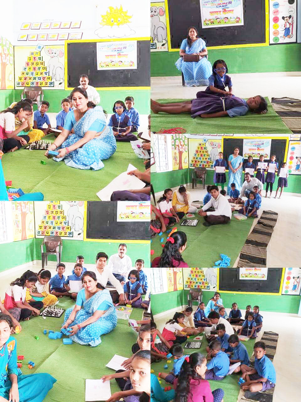 ग्रीष्मकालीन अवकाश में समर कैंप का आयोजन 