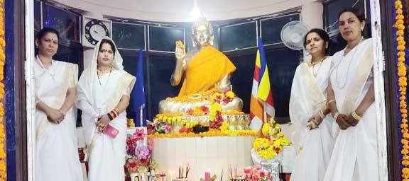 भगवान बुद्ध की जयंती धूमधाम से मनाई