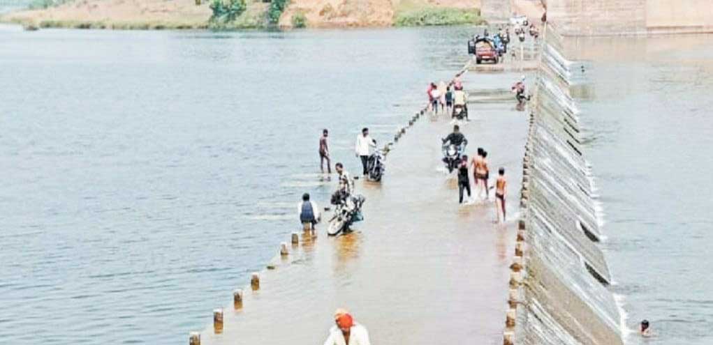 शिवनाथ में 92 फीसदी जलभराव