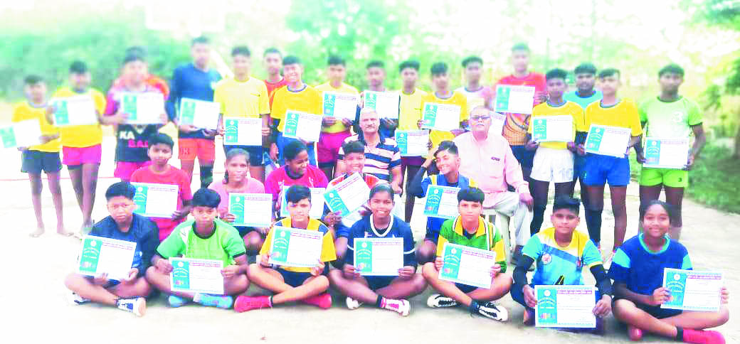 कबड्डी कैम्प में 5 दर्जन खिलाड़ी ले रहे हिस्सा