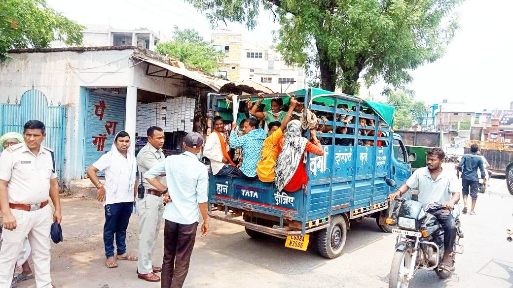 सप्ताहभर में 121 माल वाहक वाहनों पर कार्रवाई