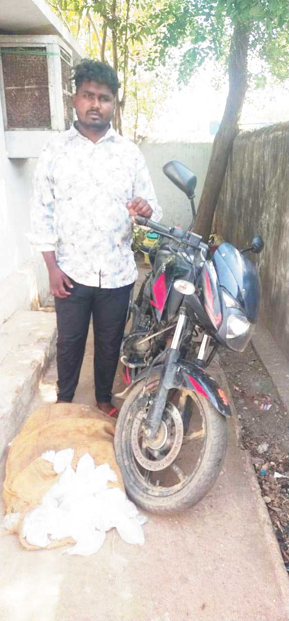  कच्ची महुआ शराब सहित एक बंदी