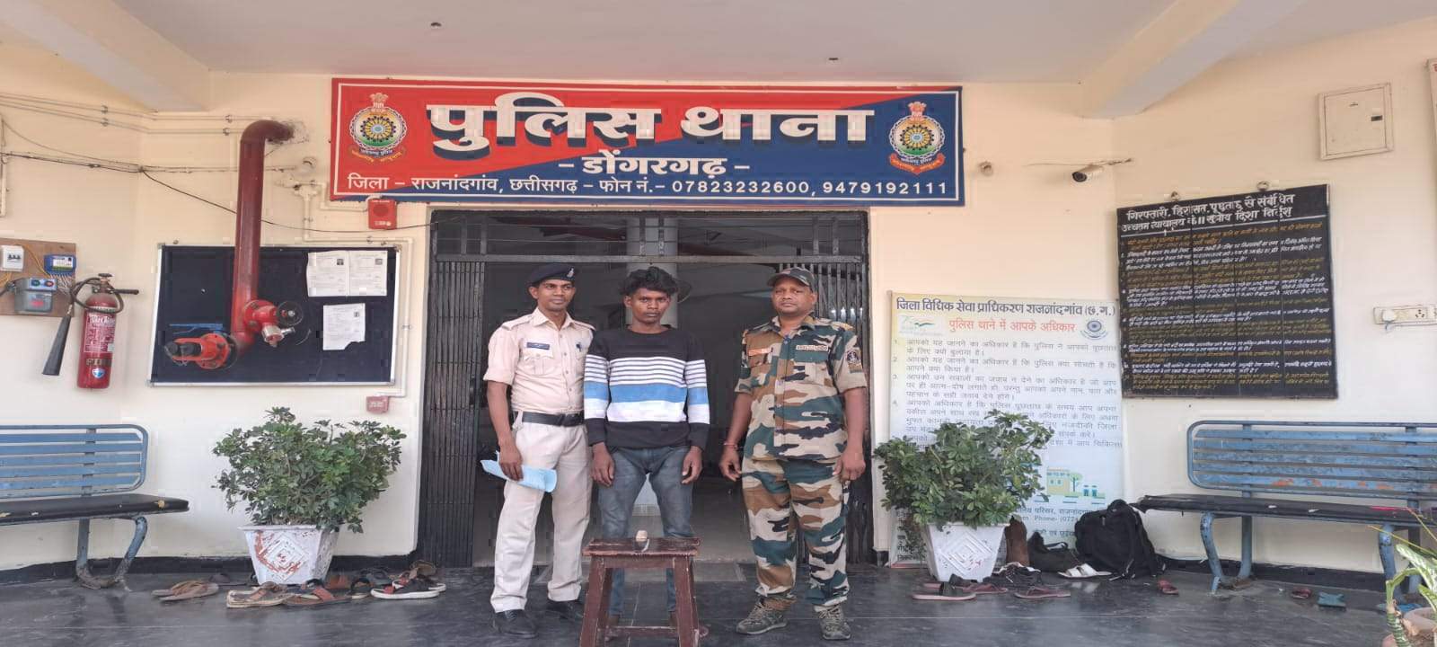 चाकू रखने वाला आरोपी पकड़ाया चाकू रखने वाला आरोपी पकड़ाया