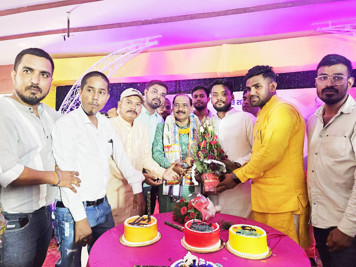 साहू समाज के अध्यक्ष को जन्मदिन की बधाईयों का तांता