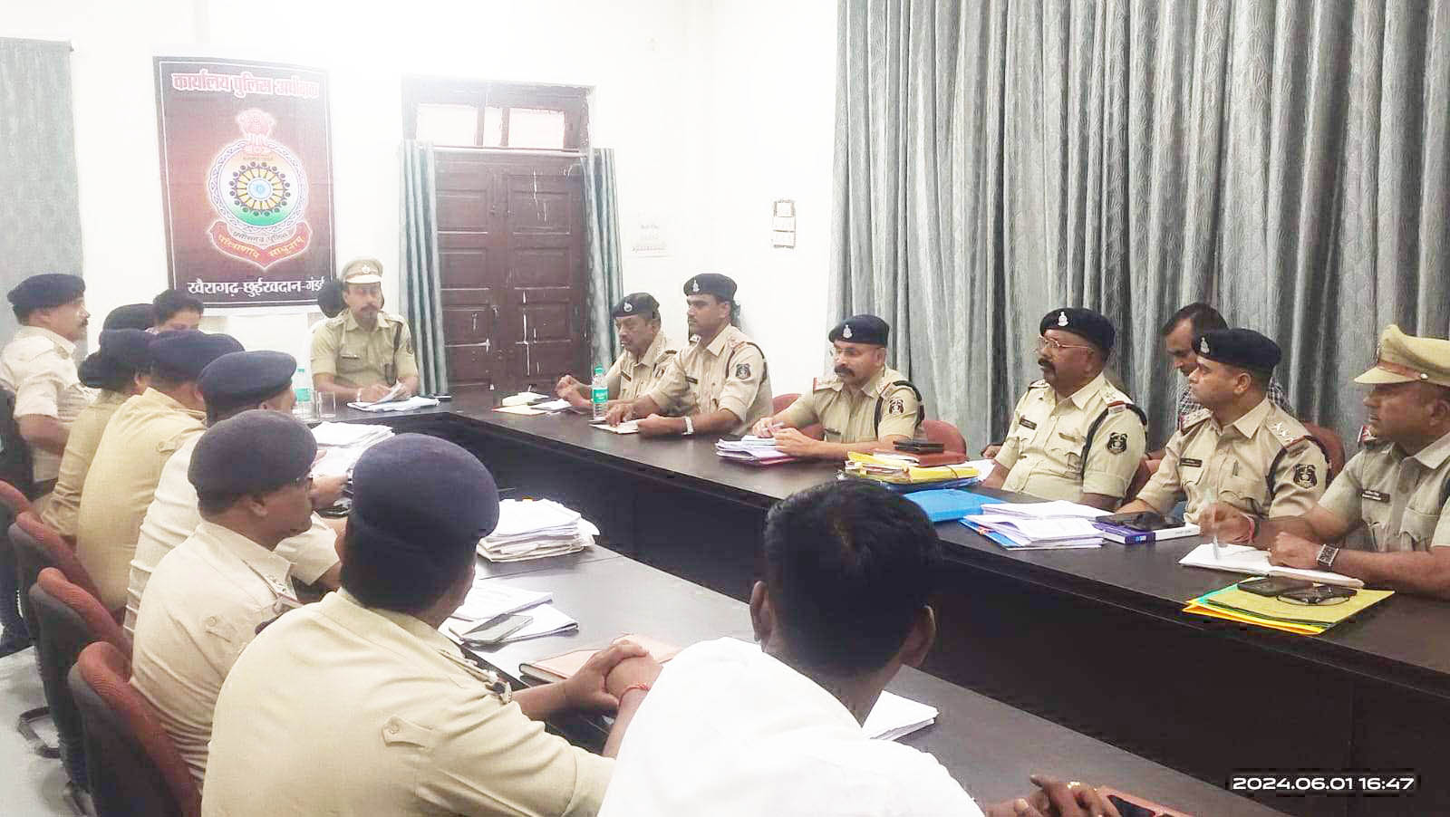 अपराधों को रोकने एसपी ने बनाई रणनीति