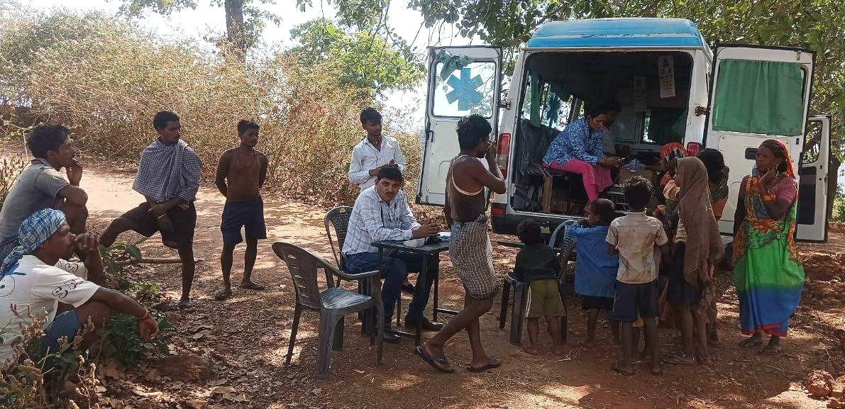विशेष पिछड़ी जनजाति क्षेत्रों में स्वास्थ्य शिविर