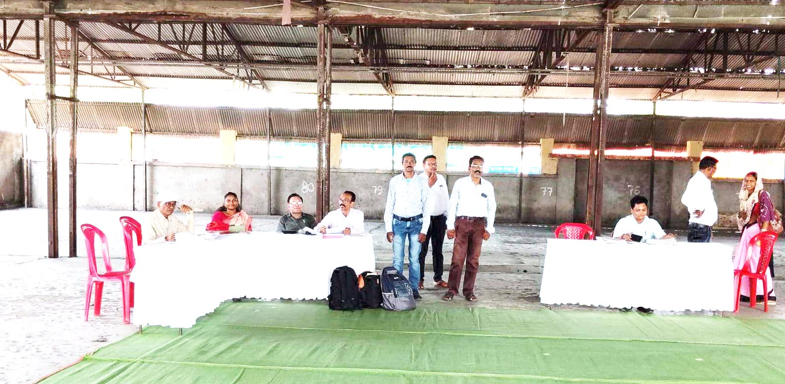 नजूल शिविर में 79 हजार की वसूली