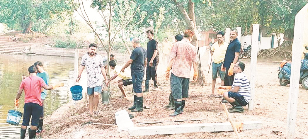 सहयोग संस्था द्वारा वृक्षारोपण