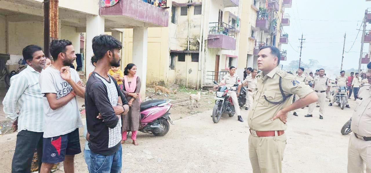 कोतवाली पुलिस ने शहर के चप्पे-चप्पे में की पेट्रोलिंग