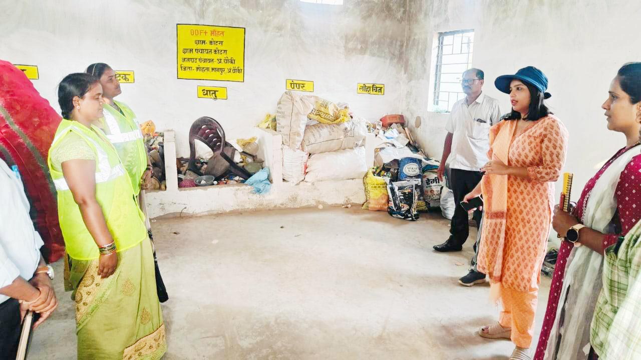 सीईओ ने किया एमएमसी जिले के पंचायतों का निरीक्षण