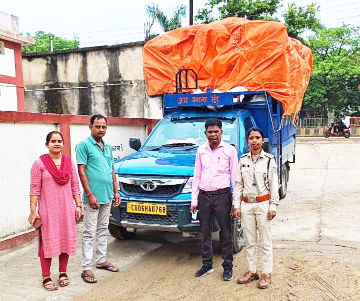 मंडी जांच टीम ने मूंगफली के अवैध व्यापार पर की कार्रवाई