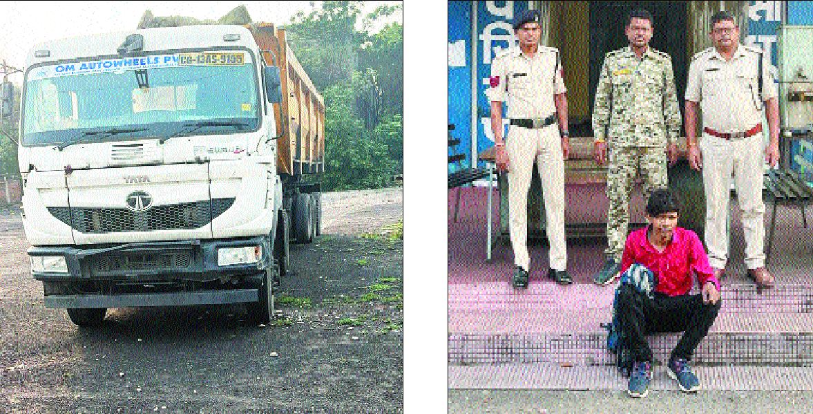 सडक़ किनारे खड़ा ट्रेलर चोरी, चंद घंटों में पकड़ाया आरोपी