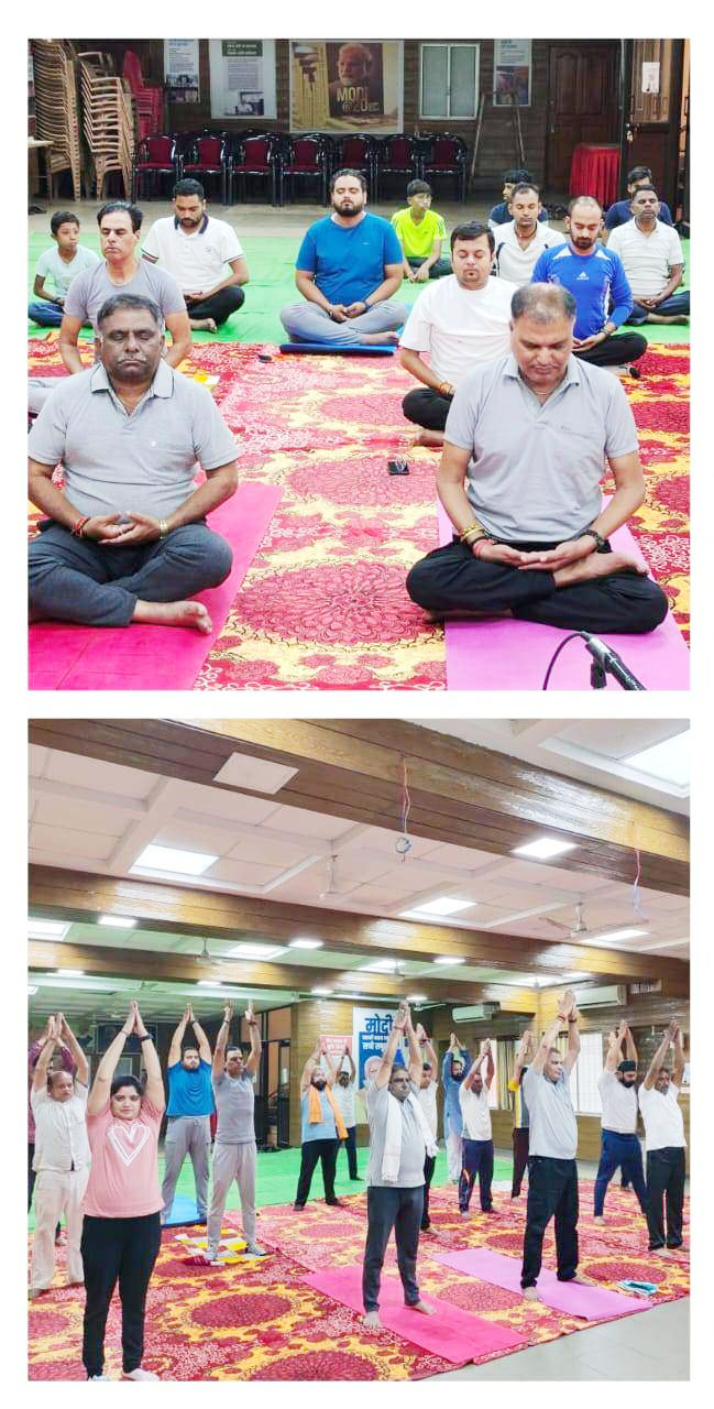 योग से भारत दुनिया का विश्व गुरु बनेगा- मधुसूदन योग से भारत दुनिया का विश्व गुरु बनेगा- मधुसूदन