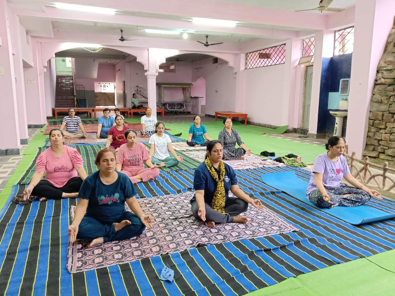 योग करने से मन शांत व तन स्वस्थ-गांधी सचदेव