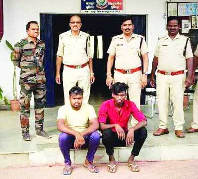 अवैध कोयला परिवहन, दो टिप्पर जब्त, 2 बंदी