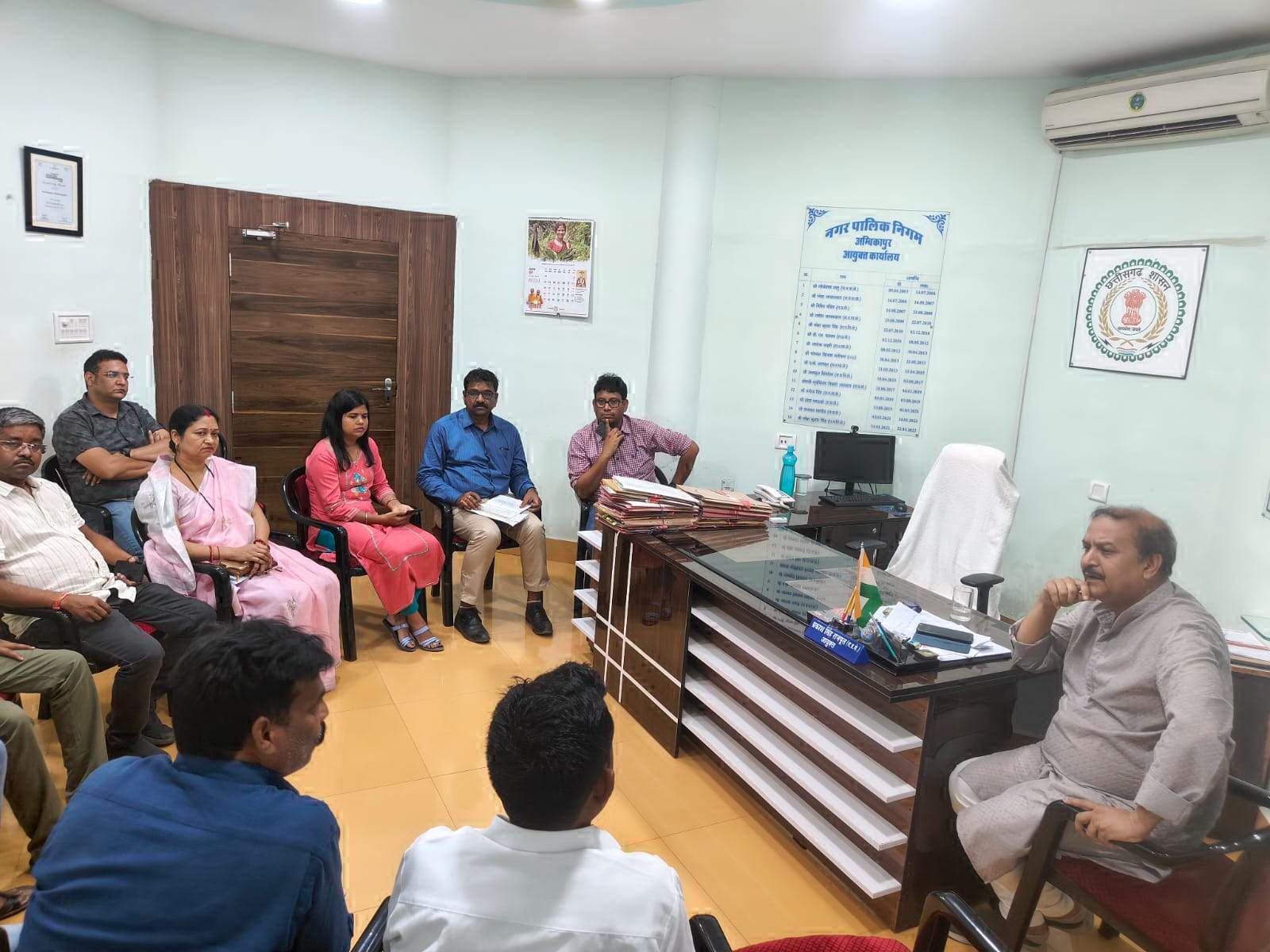 एमआईसी के निर्णय की अनदेखी अफसरों पर भडक़े लोक निर्माण प्रभारी 