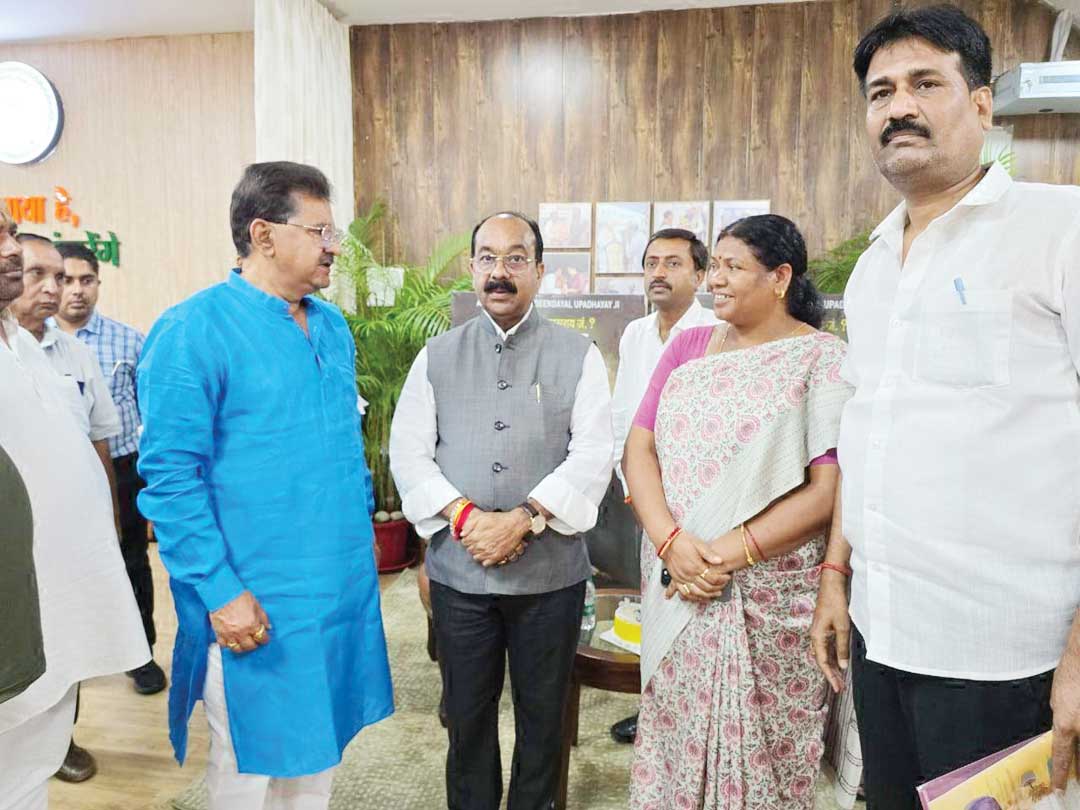 डिप्टी सीएम साव से मिली जशपुर विधायक