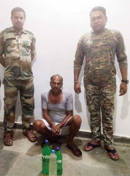  शराब जब्त, 2 पर कार्रवाई