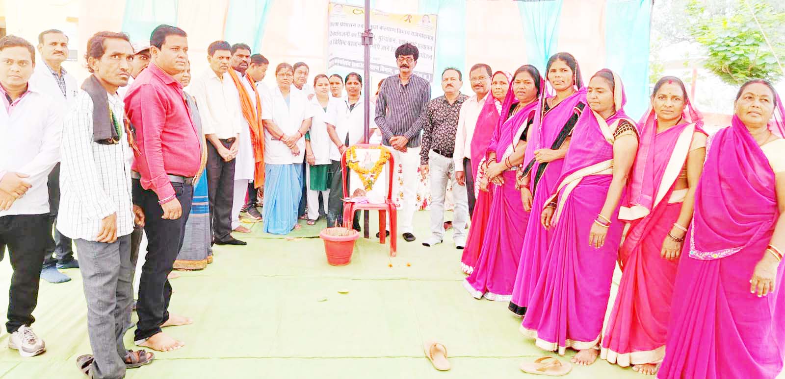 दिव्यांगजनों के लिए सुरगी में विशेष शिविर