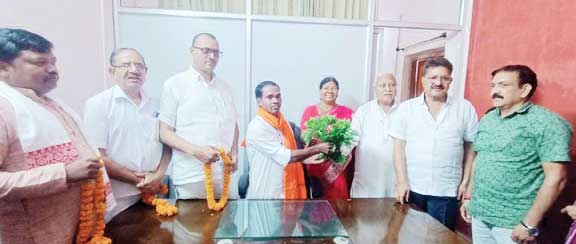 नगर के विकास के लिए नहीं होगी बजट की कमी- कृष्ण कुमार राय