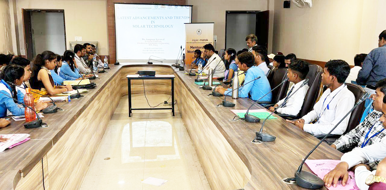 इंस्पायर मानक मेंटरशिप कार्यशाला, चयनित प्रतिभागियों को दिया मार्गदर्शन इंस्पायर मानक मेंटरशिप कार्यशाला, चयनित प्रतिभागियों को दिया मार्गदर्शन