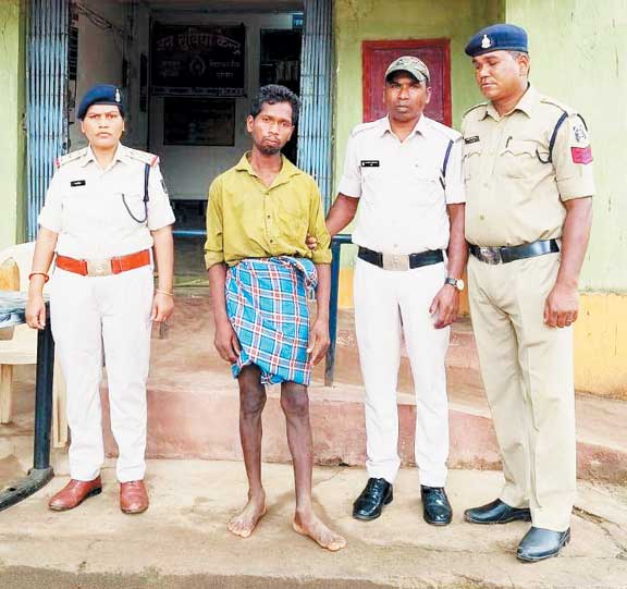 घरेलू विवाद में पत्नी की हत्या, पति बंदी