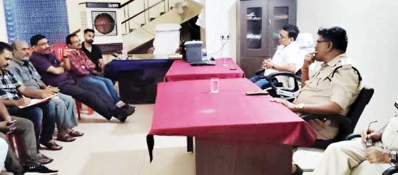 मुहर्रम को लेकर शांति समिति की बैठक