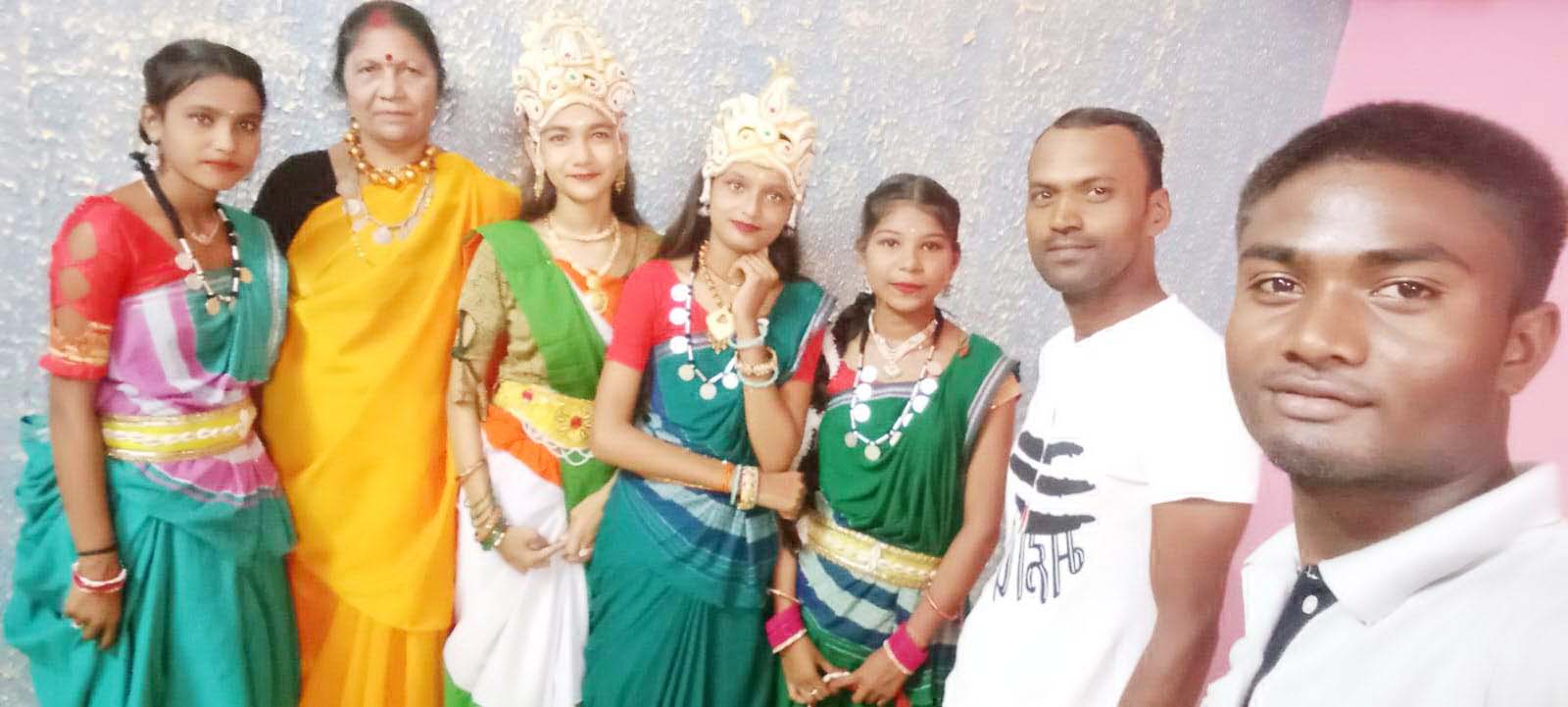 भारत माता के दुलारी, छत्तीसगढ़ महतारी की शूटिंग