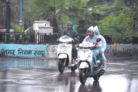 अगले दो दिनों में प्रदेश में भारी-अति भारी बारिश का अलर्ट