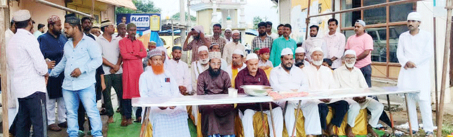 सादगी से मनाया मोहर्रम