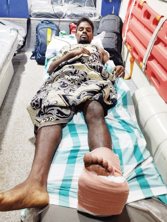 नक्सल विस्फोट, डीआरजी के घायल दो जवान मेकाज में नक्सल विस्फोट, डीआरजी के घायल दो जवान मेकाज में