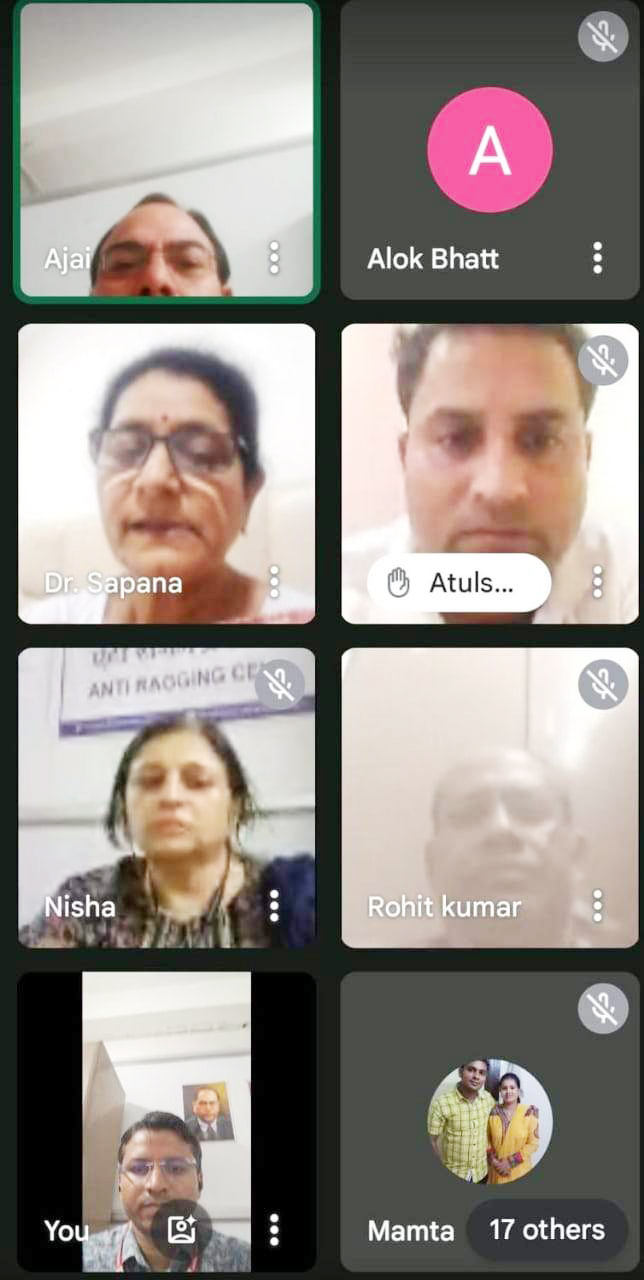 भारती विवि में संयुक्त परिवार की प्रासंगिकता पर वेबीनार भारती विवि में संयुक्त परिवार की प्रासंगिकता पर वेबीनार