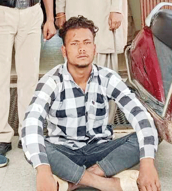 स्कूटी चोरी का आरोपी बंदी