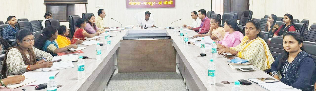 कलेक्टर ने किया महिला बाल विकास विभाग के कार्यों की समीक्षा कलेक्टर ने किया महिला बाल विकास विभाग के कार्यों की समीक्षा