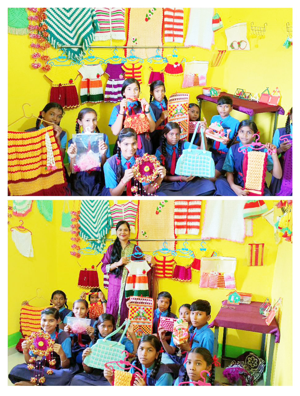 व्यवसायिक शिक्षा के अंतर्गत क्रॉफ्ट संग्रहालय का निर्माण