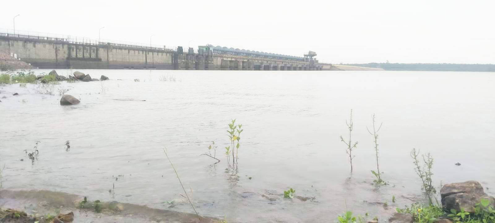 81 फीसदी भरा प्रदेश का दूसरा गंगरेल बांध