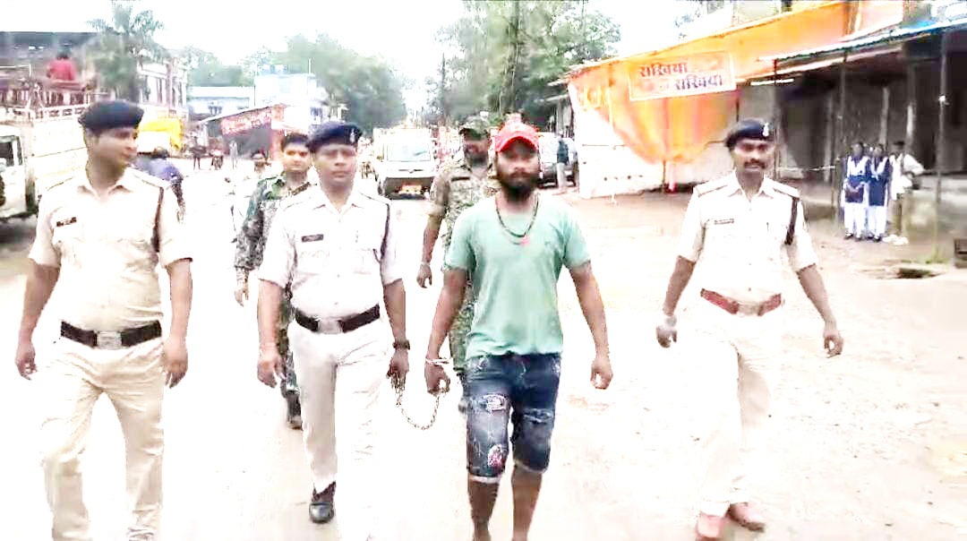 बहन को पैदल छोडऩे जा रहे भाई  से मारपीट- धमकी, मोबाइल  छीना, आरोपी गिरफ्तार