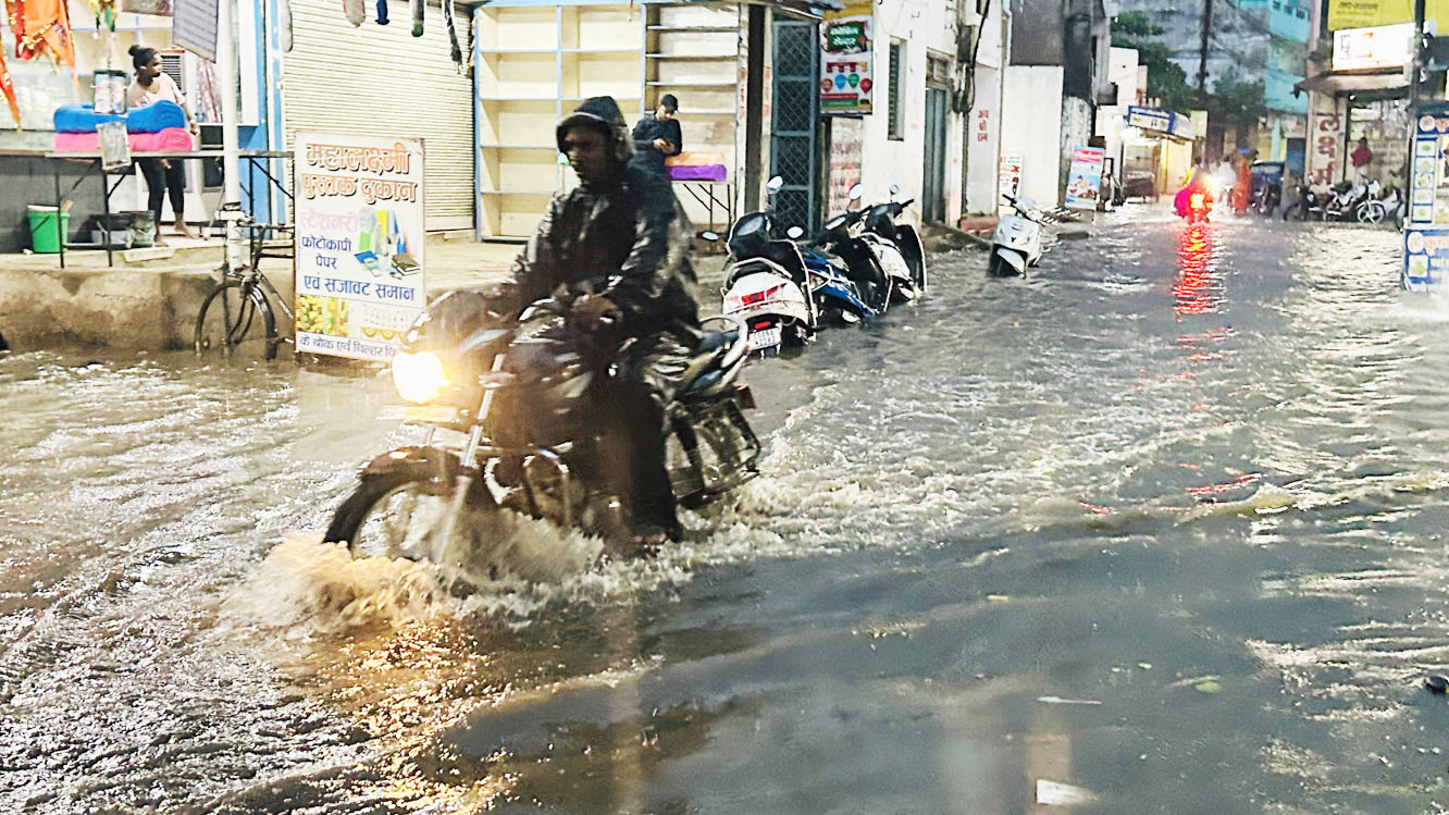 जिले में अब तक 700 मिमी औसत वर्षा दर्ज