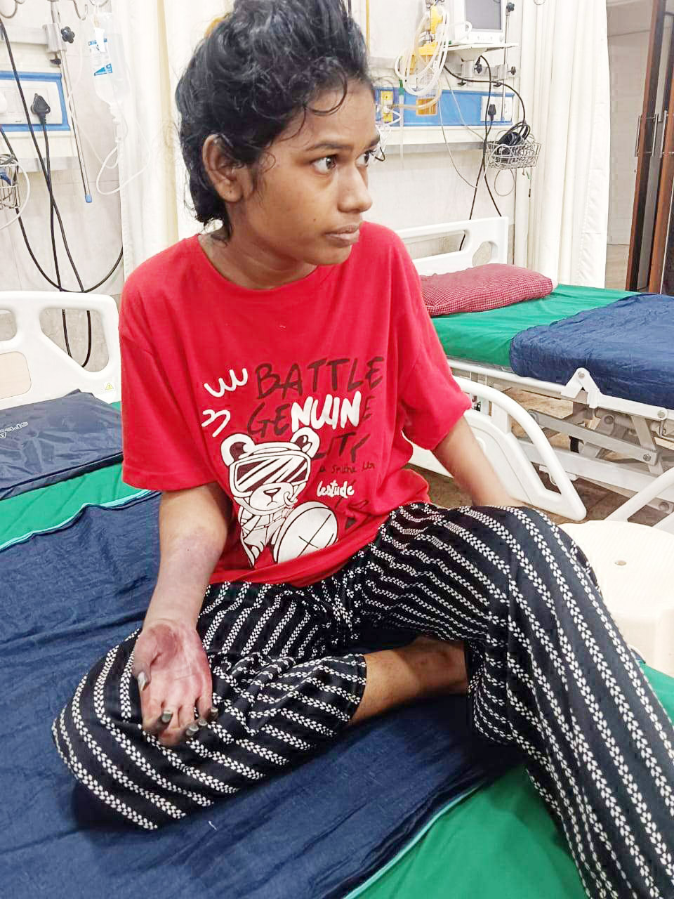 इंजेक्शन से इंफेक्शन, हाथ काटने की नौबत, एसपी से न्याय की गुहार