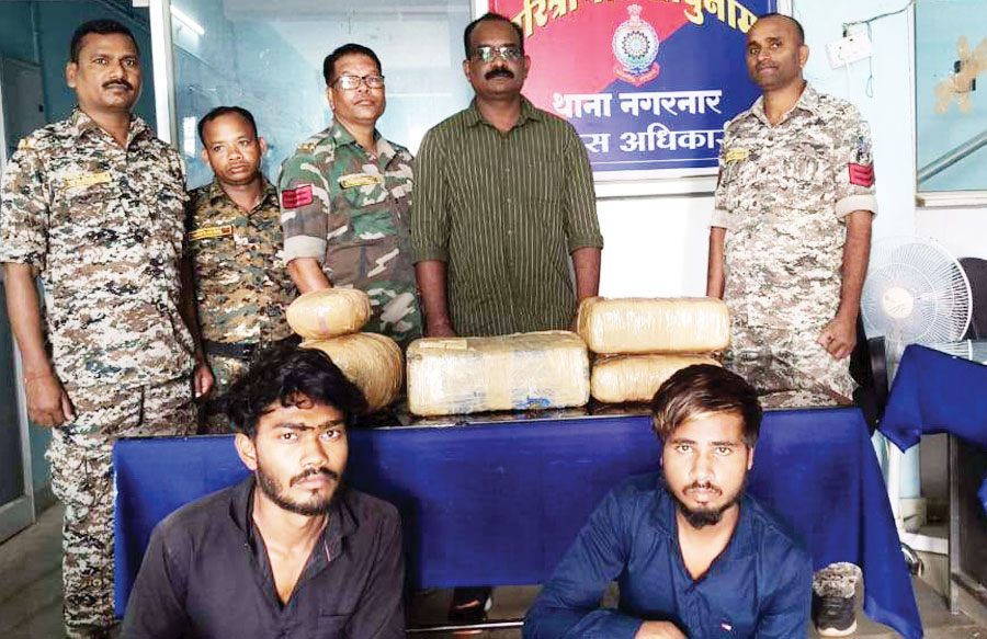 गांजा तस्करी, एमपी के 2 बंदी