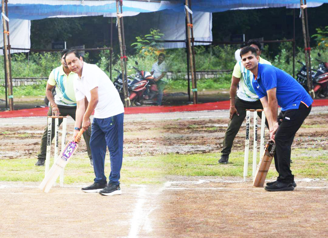 सद्भावना मैच में जिला प्रशासन टीम की जीत