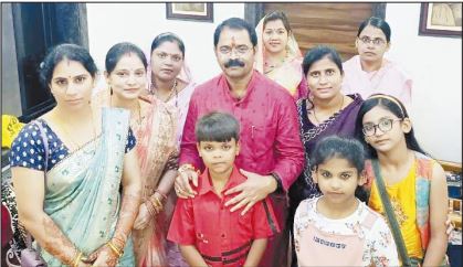 नगर साहू समाज महिला प्रकोष्ठ ने विधायक को बांधी राखी