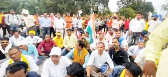 भारत बंद का सरगुजा में मिला-जुला असर