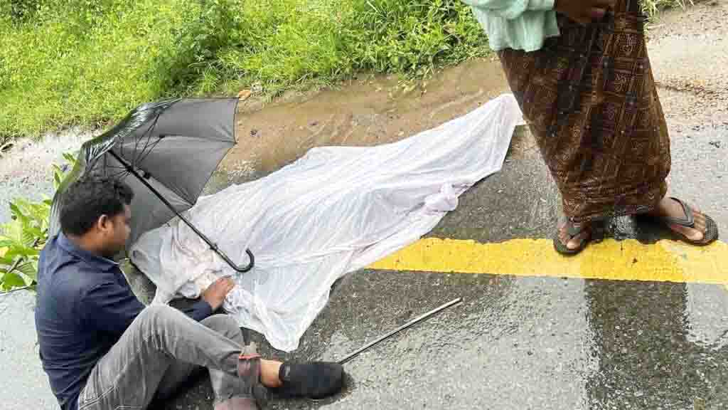 सडक़ हादसे में बुजुर्ग की मौत