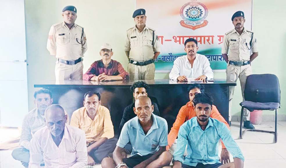 मारपीट, 7 आरोपी गिरफ्तार