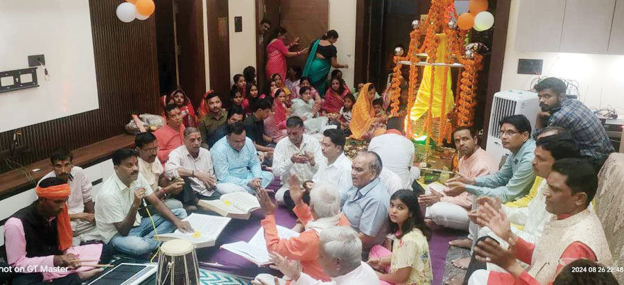 धूमधाम से मनी जन्माष्टमी