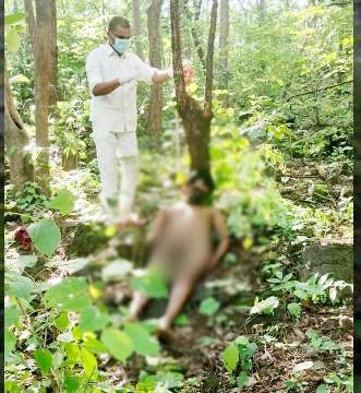 कोकान पहाड़ी पर युवक की नग्न लाश बरामद